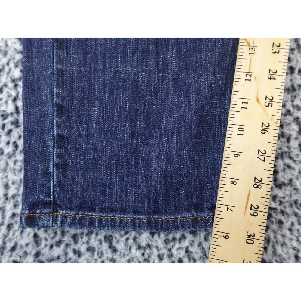 Lucky Brand 221 Jeans Mens 38x30 Straight Fit Dark Wash Stretch Denim‎ Jeans - Picture 6 of 15
